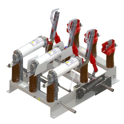 Chave seccionadora tripolar SRFALTI Sarel — 16 modelos de 5kV a 36kV, até 4.000A e 40kA, conformidade IEC 62271-102
