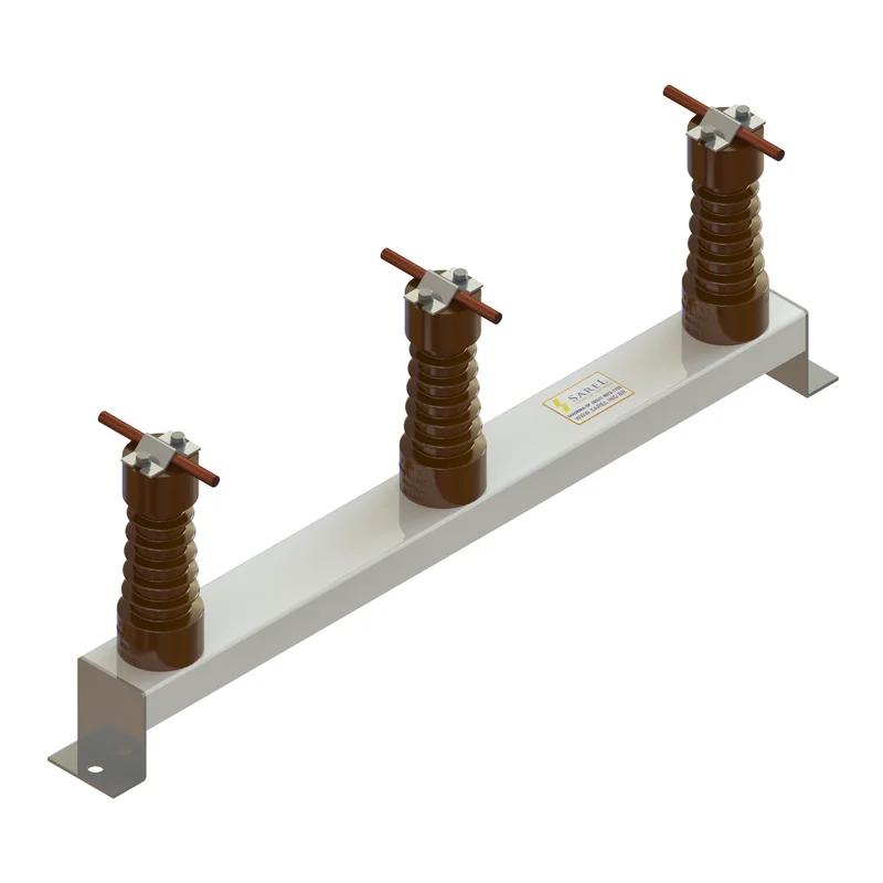 Comando rotativo modelo CR Sarel — acionamento remoto de chaves seccionadoras em cubículos de média tensão